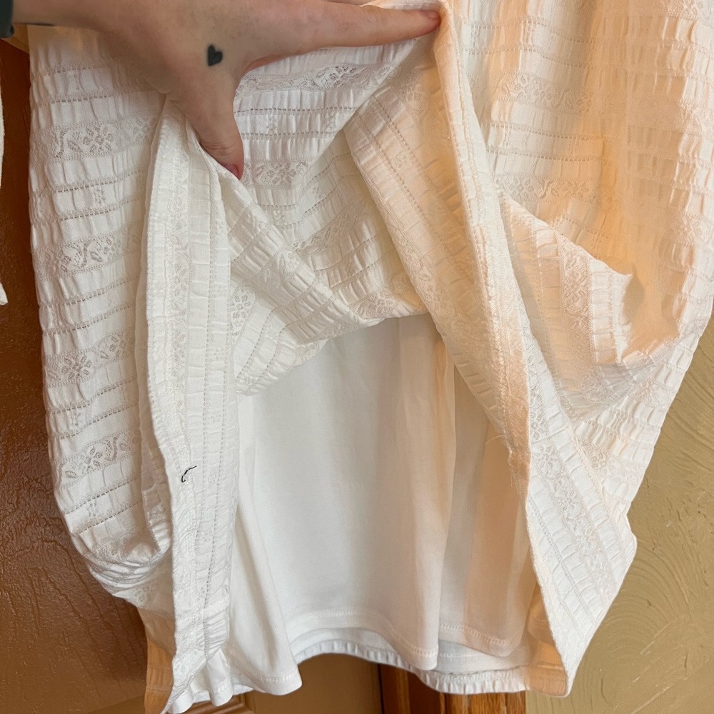 CeCe Cream Long Sleeve Puff Sleeve Sheath Dress - Picture 6 of 6